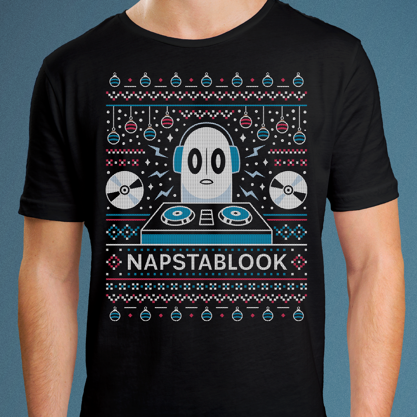 Napstablook Ugly Sweater Unisex T-Shirt