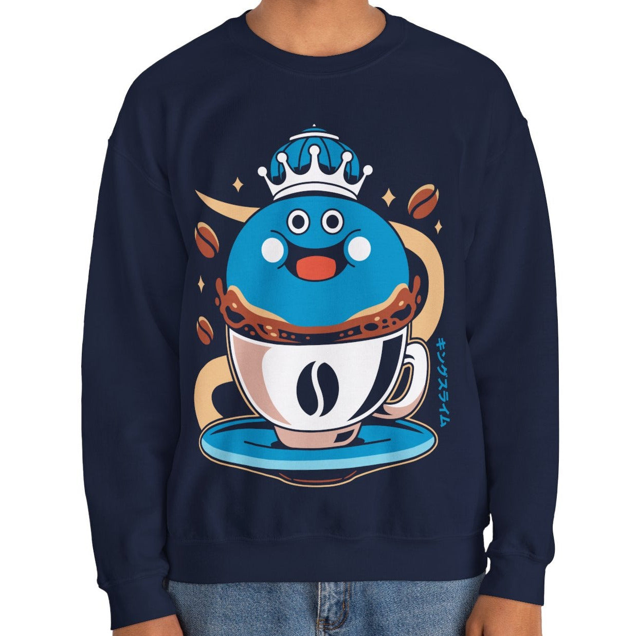 Erdrea Slime Coffee Crewneck Sweatshirt