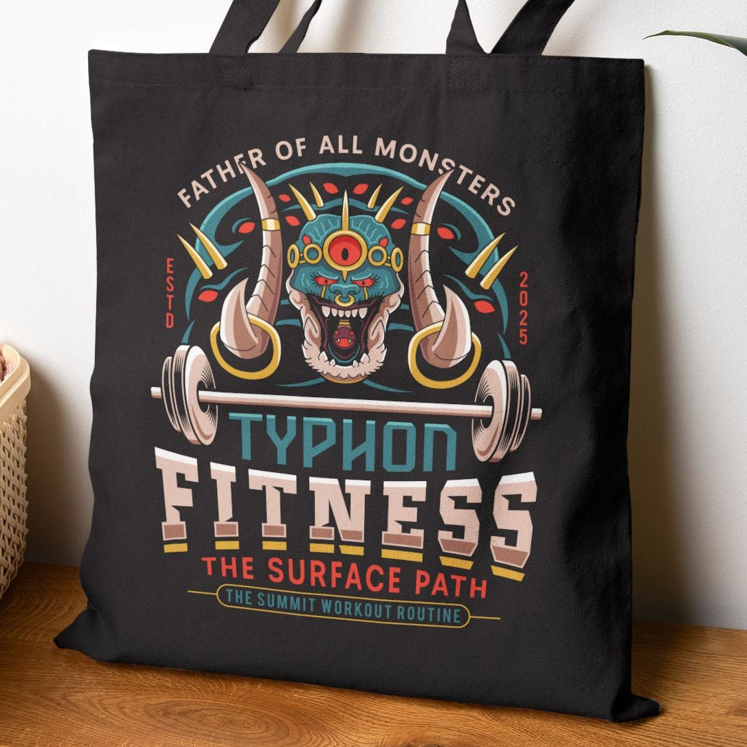Father Of All Monsters Fitness Emblem Tote Bag