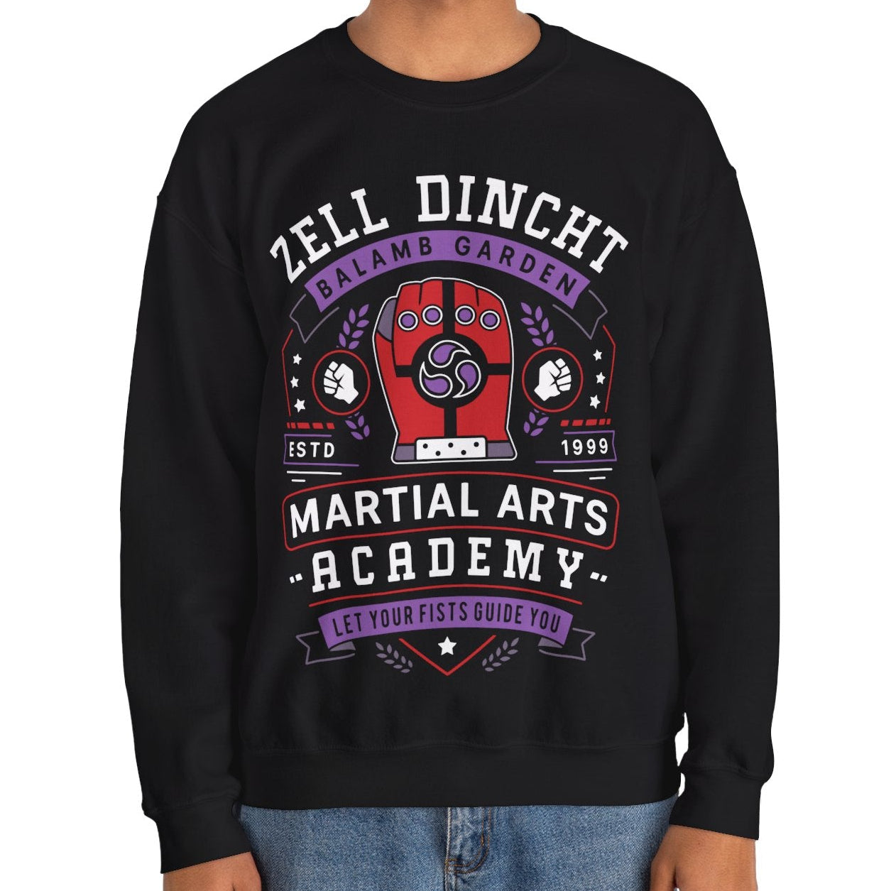 Zell Dincht Academy Emblem Crewneck Sweatshirt