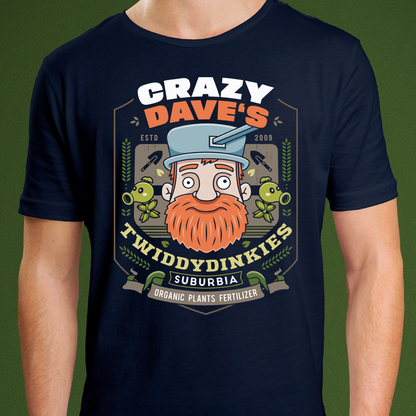 Crazy Dave Fertilizer Vintage Unisex T-Shirt
