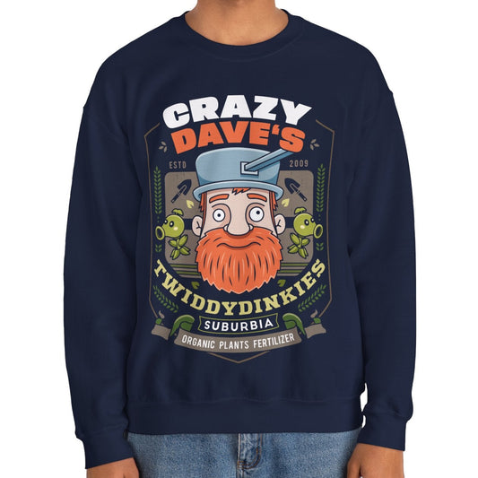 Crazy Dave Fertilizer Vintage Crewneck Sweatshirt