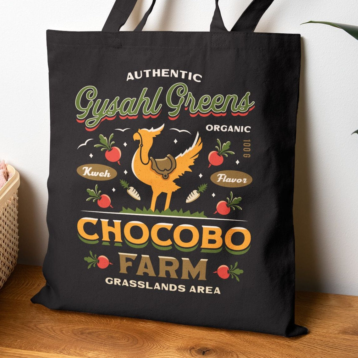 Gysahl Greens Emblem Vintage Tote Bag