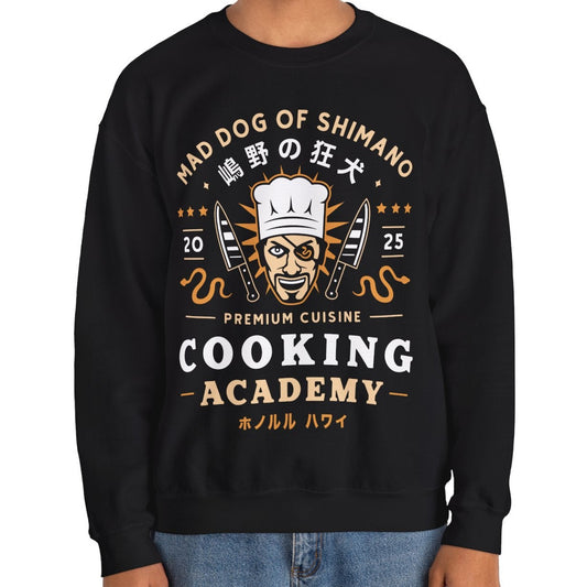 One Eyed Demon Cooking Emblem Crewneck Sweatshirt