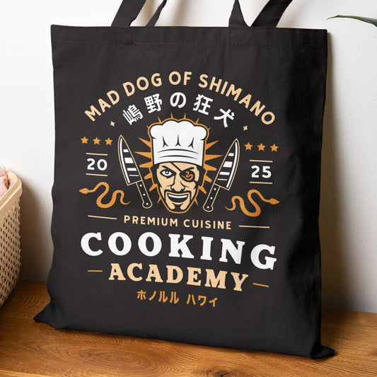 One Eyed Demon Cooking Emblem Tote Bag