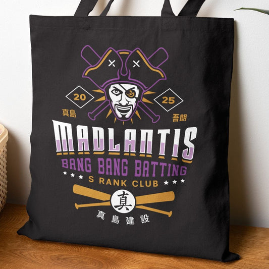 Madlantis Batting Emblem Tote Bag
