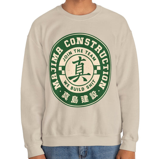Majima Construction Emblem Crewneck Sweatshirt