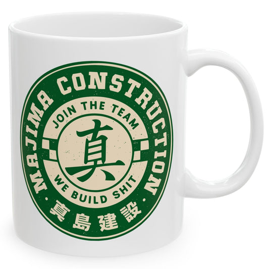 Majima Construction Emblem Ceramic Mug