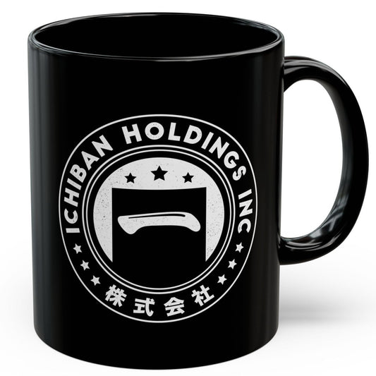 Ichiban Holdings Emblem Black Mug