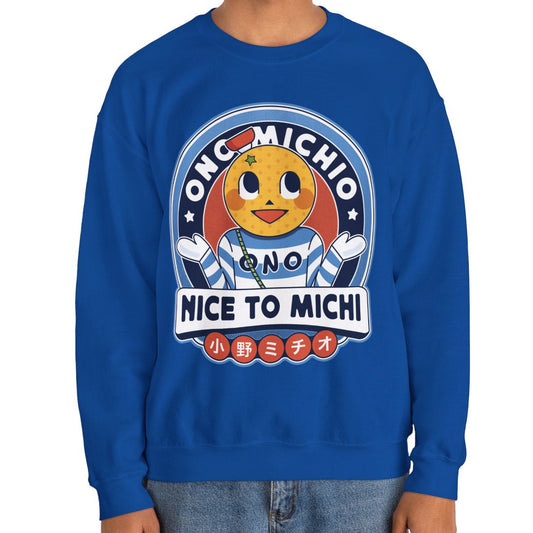 Ono Michio Vintage Emblem Crewneck Sweatshirt