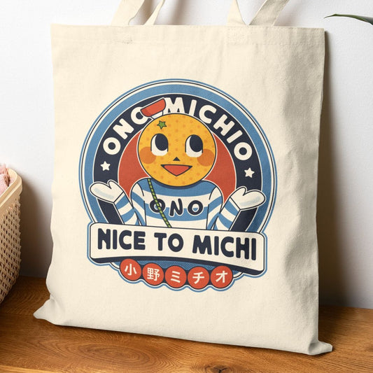 Ono Michio Vintage Emblem Tote Bag