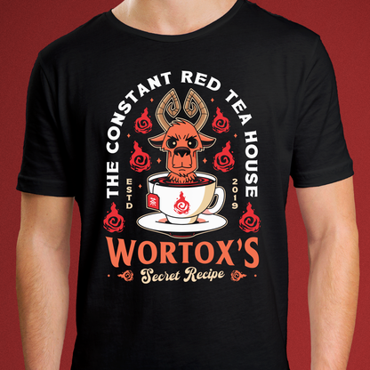 Wortox Red Tea Emblem Unisex T-Shirt