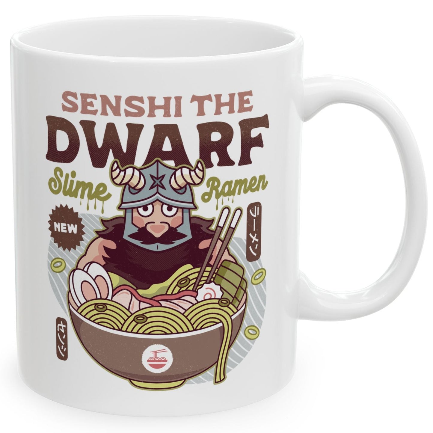 Dwarf Chef Slime Ramen Ceramic Mug