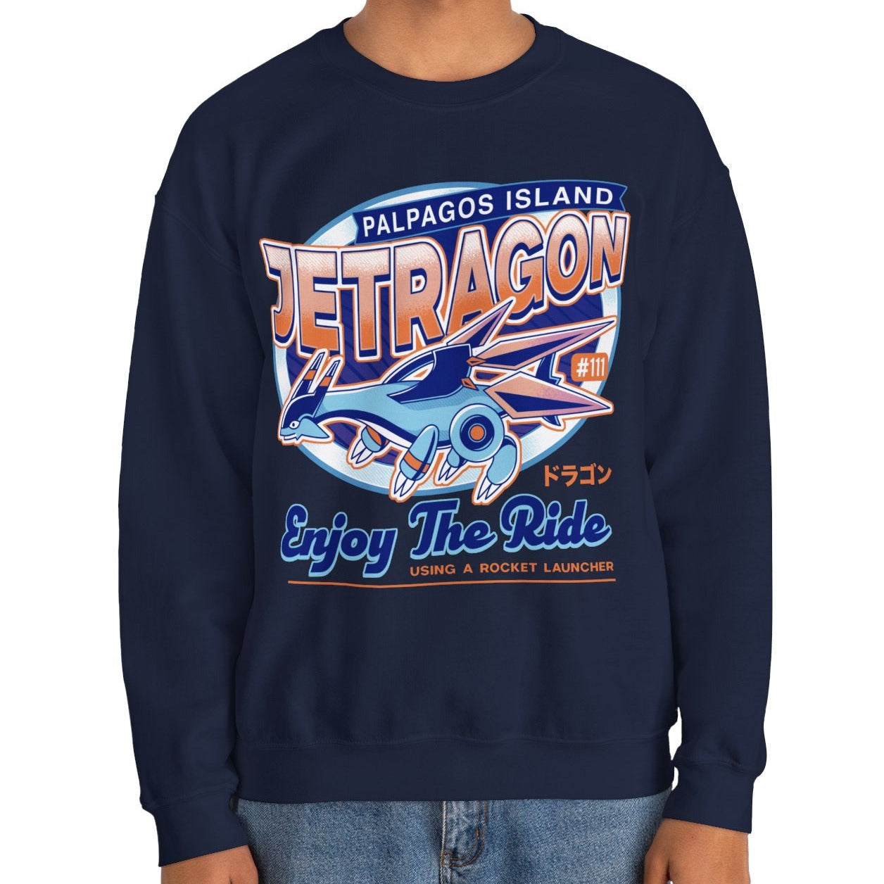 Jetragon Emblem Crewneck Sweatshirt