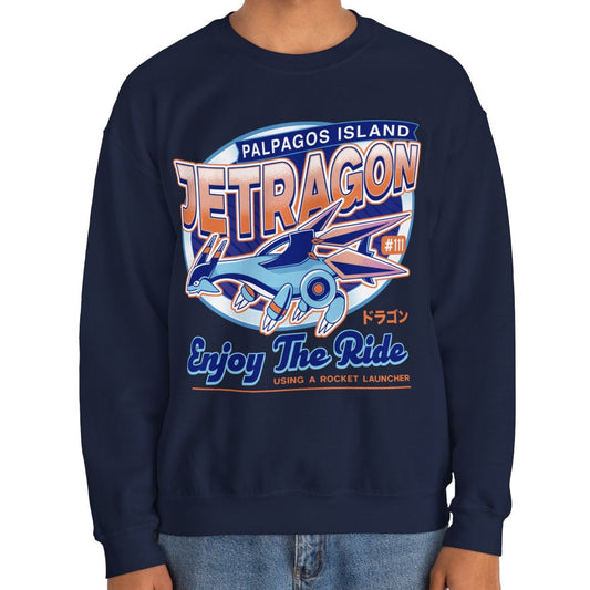 Jetragon Emblem Crewneck Sweatshirt