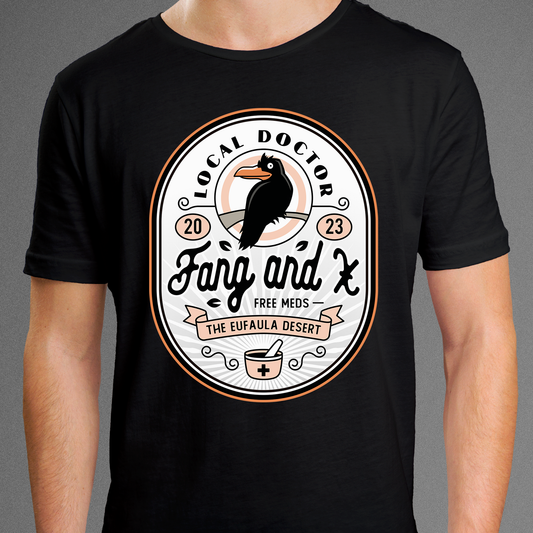 Fang and X Clinic Crest Unisex T-Shirt