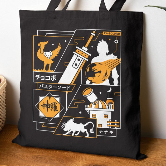 Strife Midgar Aesthetic Tote Bag