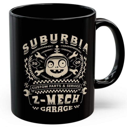 Imp Mech Call Garage Black Mug