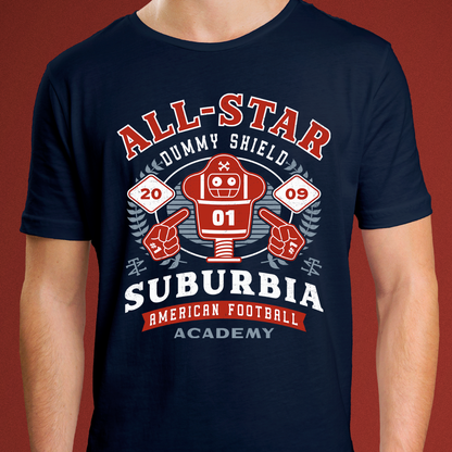 Dummy Shield Emblem Unisex T-Shirt