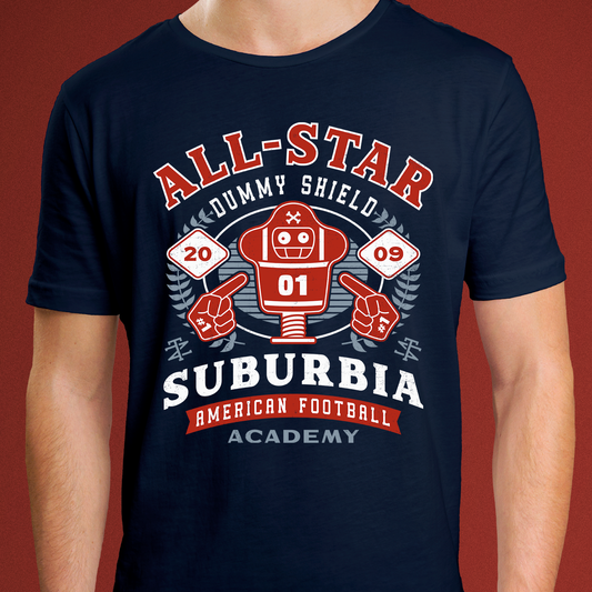 Dummy Shield Emblem Unisex T-Shirt