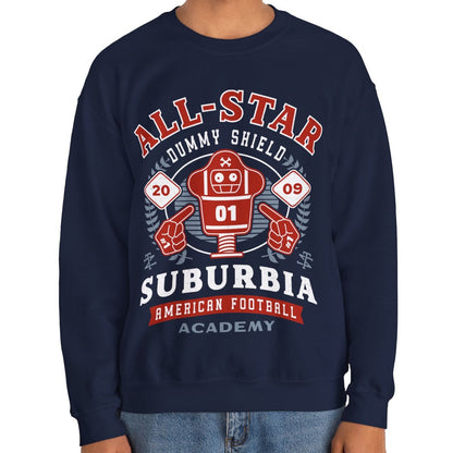 Dummy Shield Emblem Crewneck Sweatshirt
