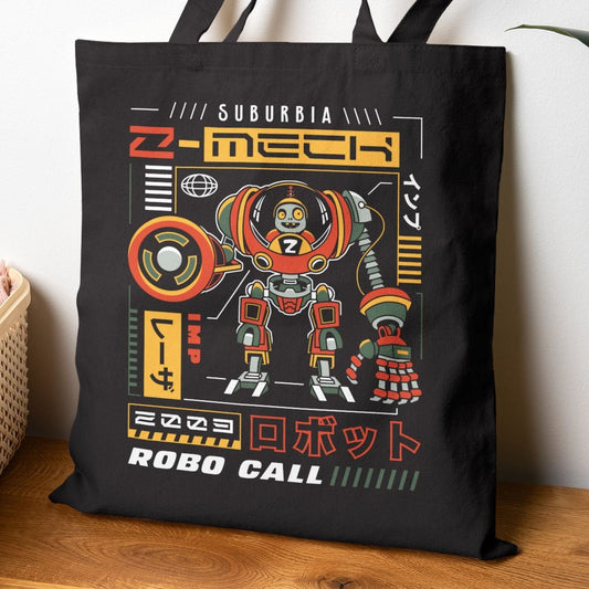 Imp Mech Call Aesthetic Tote Bag