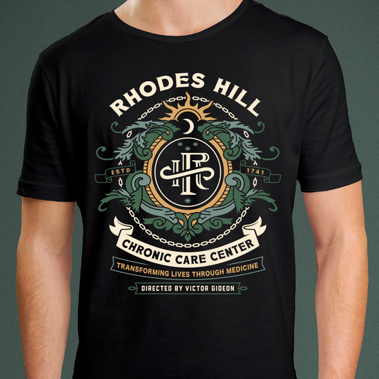Rhodes Hill Chronic Care Center Crest Unisex T-Shirt
