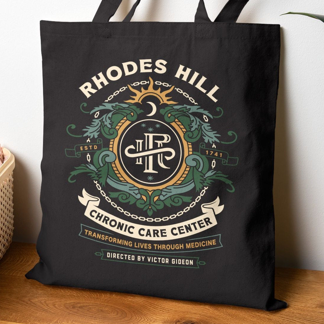 Rhodes Hill Chronic Care Center Crest Tote Bag