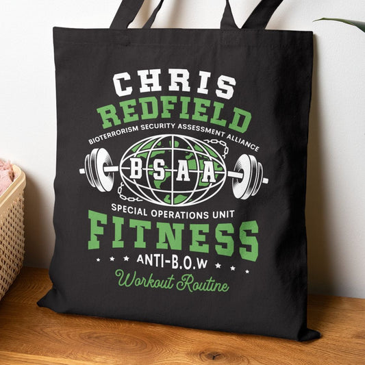 Bsaa Redfield Fitness Emblem Tote Bag