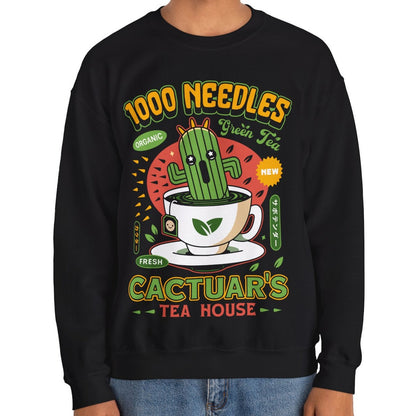 Cactuar Green Tea Emblem Crewneck Sweatshirt