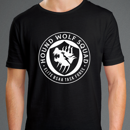 Hound Wolf Squad Crest Unisex T-Shirt