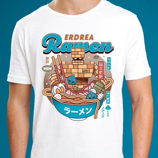 Erdrea Monsters Ramen Vintage Unisex T-Shirt