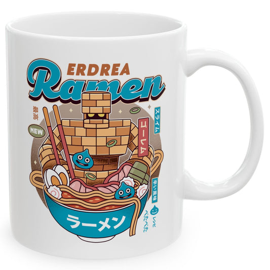 Erdrea Monsters Ramen Vintage Ceramic Mug