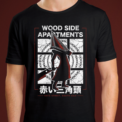 Wood Side Apartments Monster Unisex T-Shirt