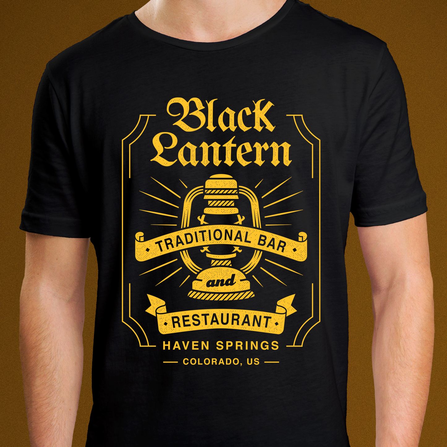 The Black Lantern Emblem Unisex T-Shirt