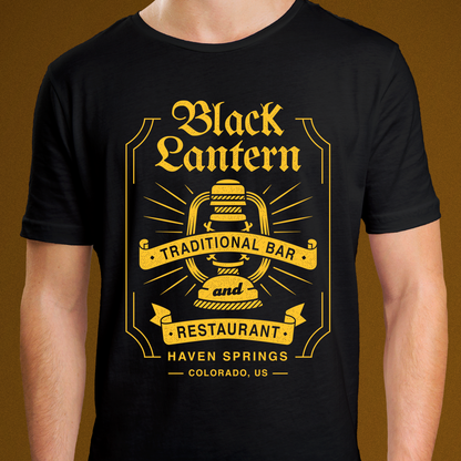 The Black Lantern Emblem Unisex T-Shirt