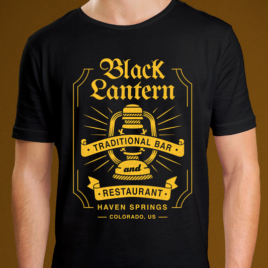 The Black Lantern Emblem Unisex T-Shirt