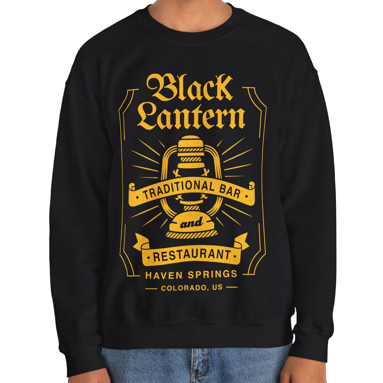 The Black Lantern Emblem Crewneck Sweatshirt