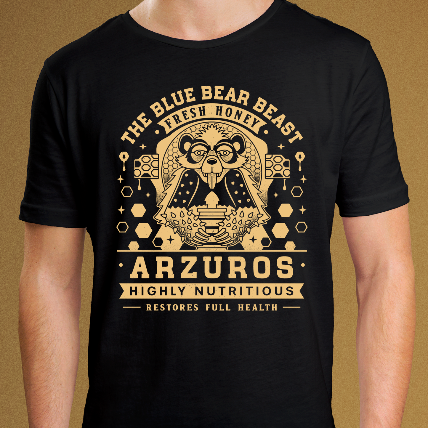 Arzuros Honey Vintage Crest Unisex T-Shirt
