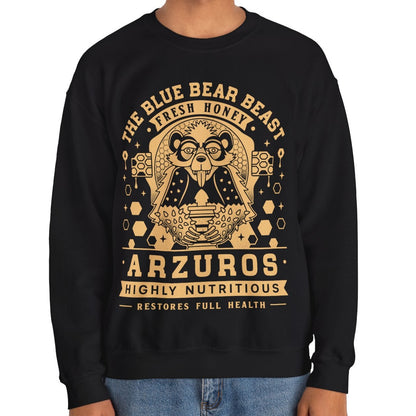 Arzuros Honey Vintage Crest Crewneck Sweatshirt