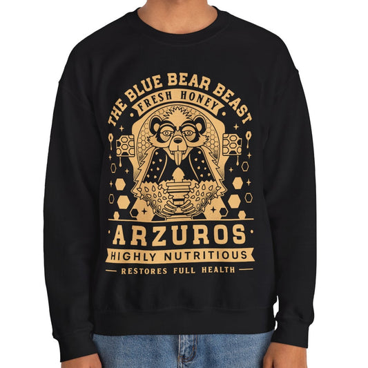Arzuros Honey Vintage Crest Crewneck Sweatshirt
