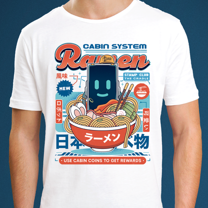 Cabin Coins Ramen Vintage Unisex T-Shirt