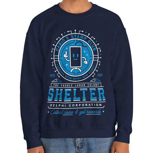 Cabin Coins Stamp Club Emblem Crewneck Sweatshirt