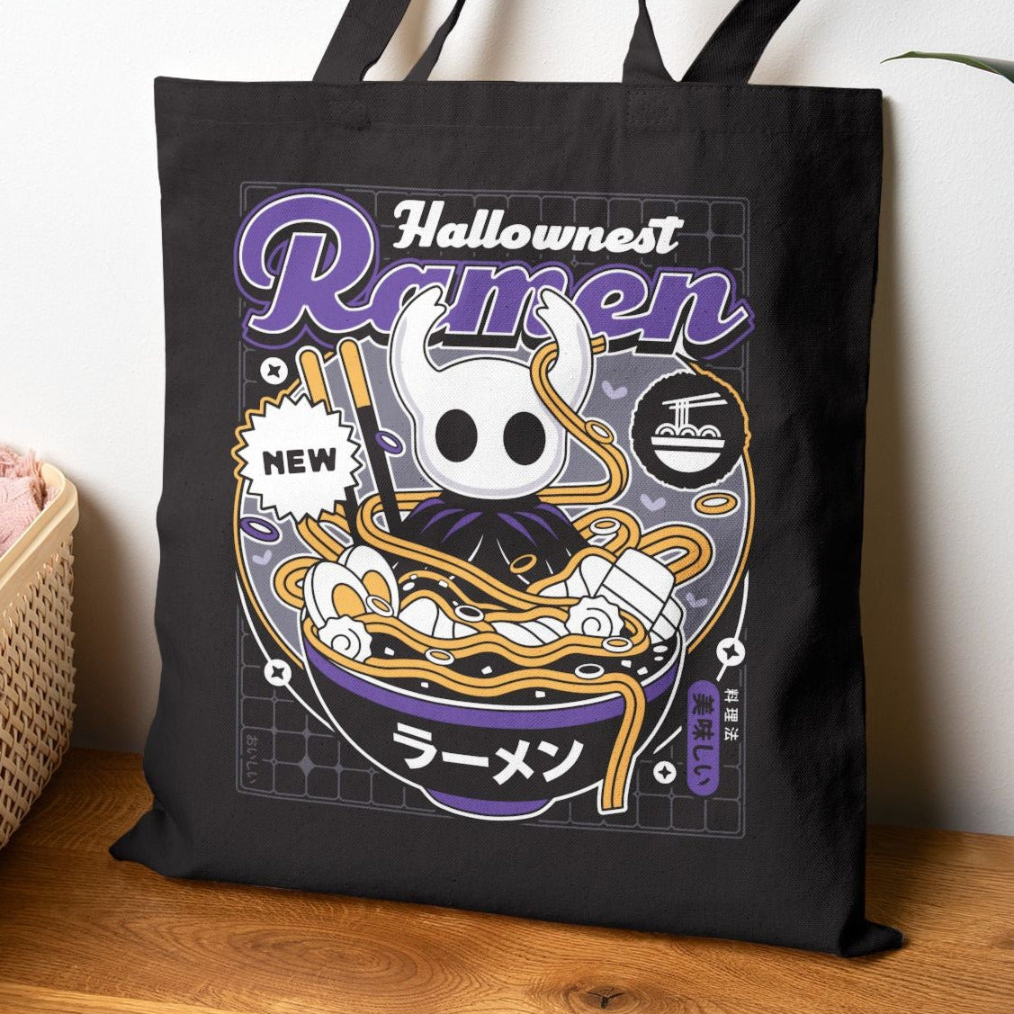 Hallownest Ramen Aesthetic Tote Bag