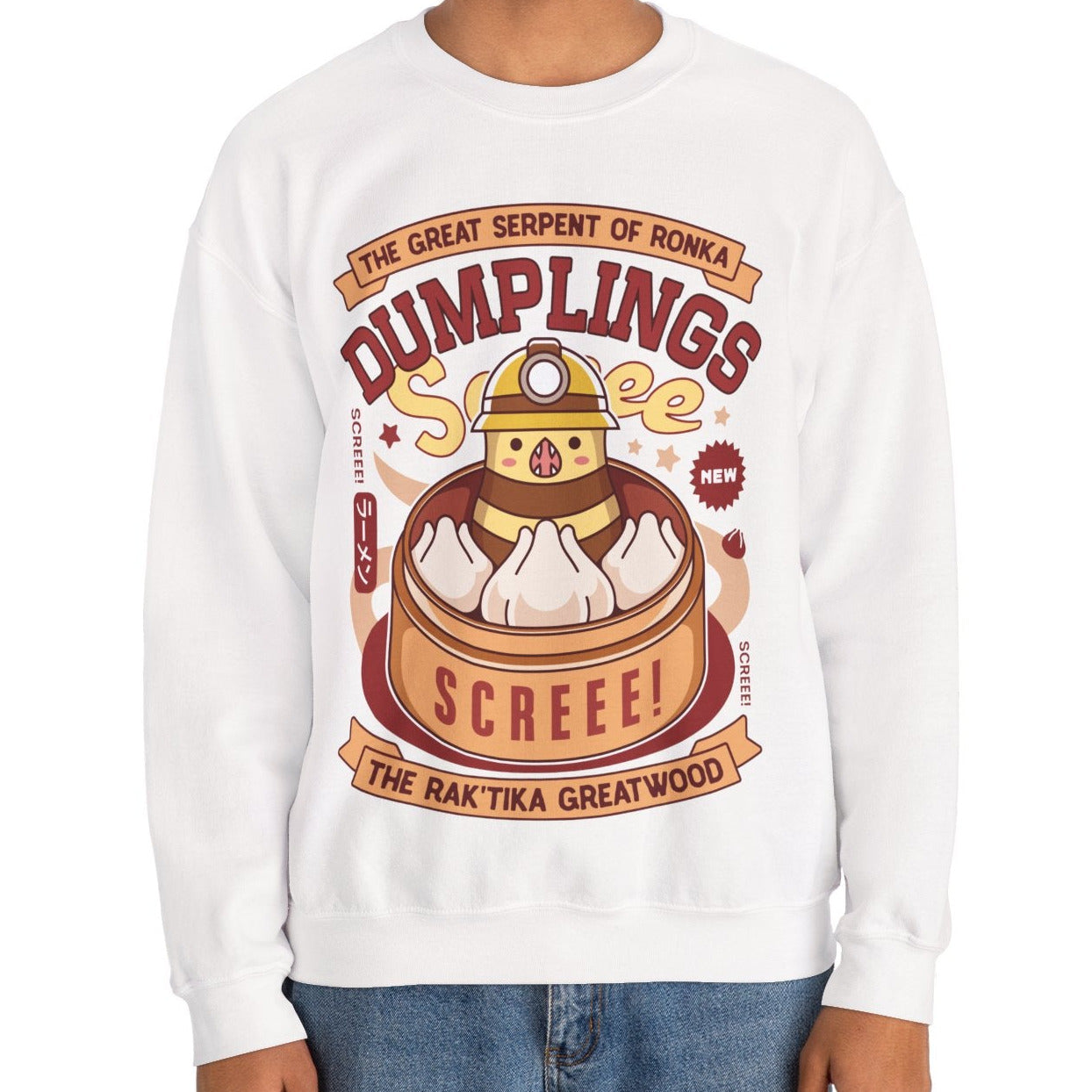 Serpent Of Ronka Dumplings Crewneck Sweatshirt