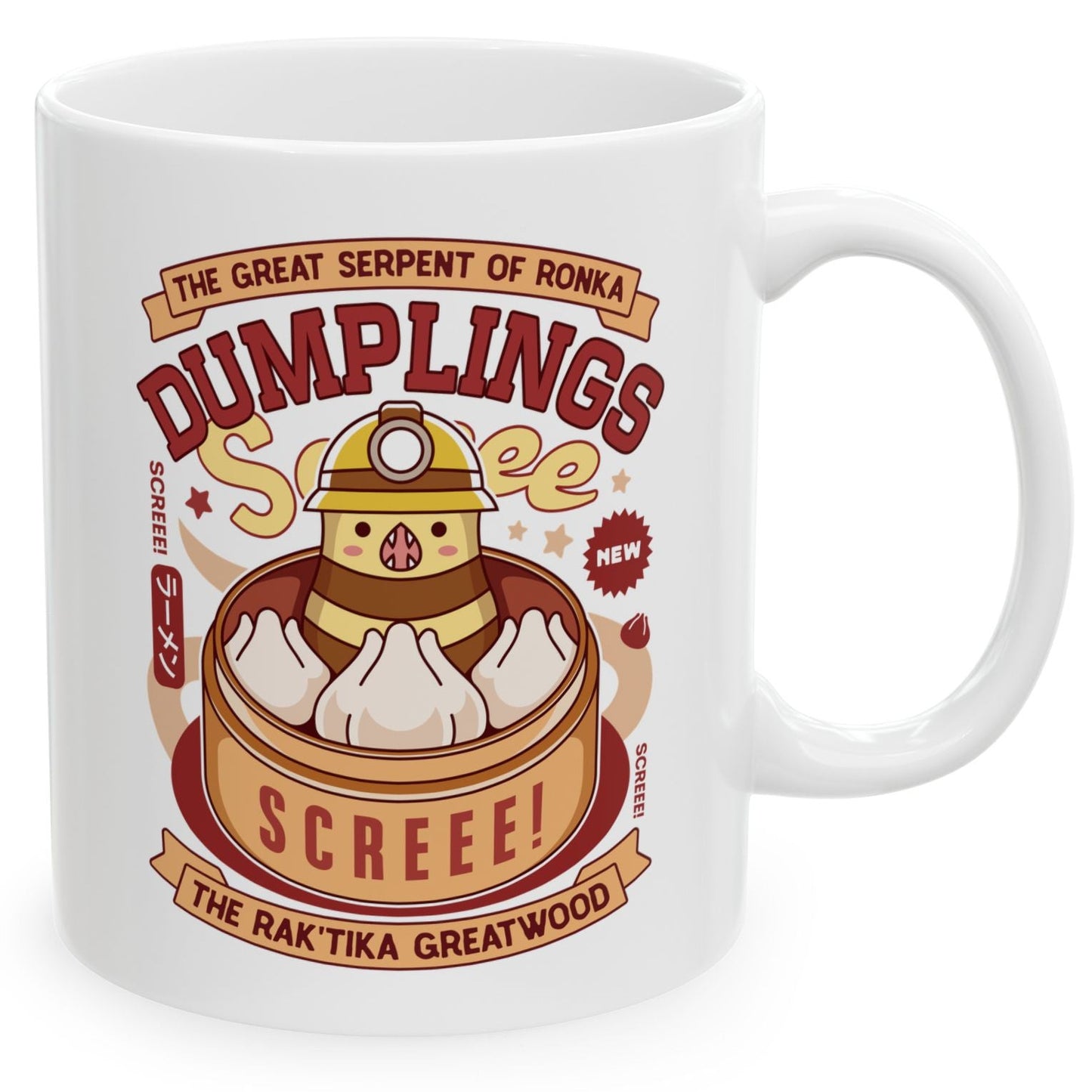 Serpent Of Ronka Dumplings Ceramic Mug