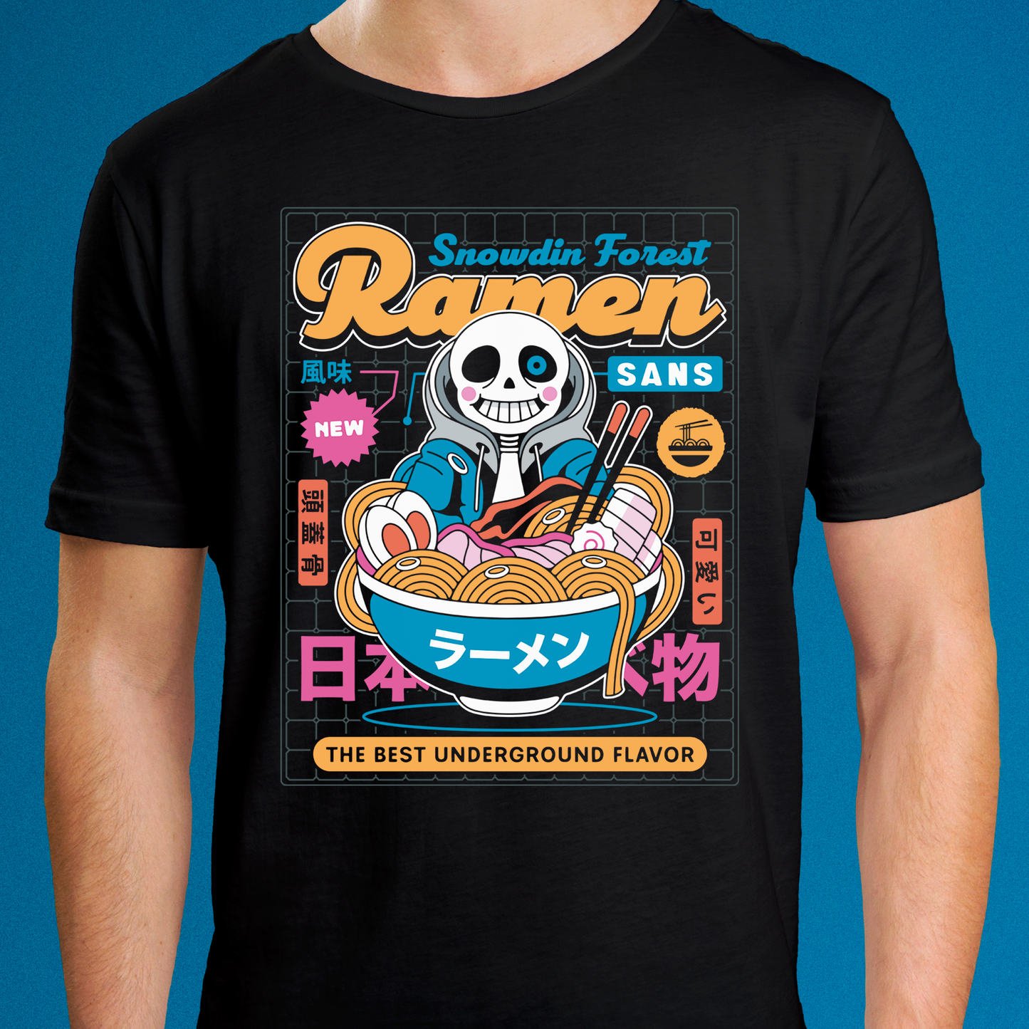Snowdin Forest Ramen Aesthetic Unisex T-Shirt