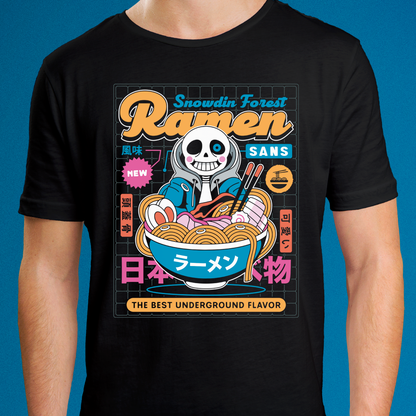 Snowdin Forest Ramen Aesthetic Unisex T-Shirt