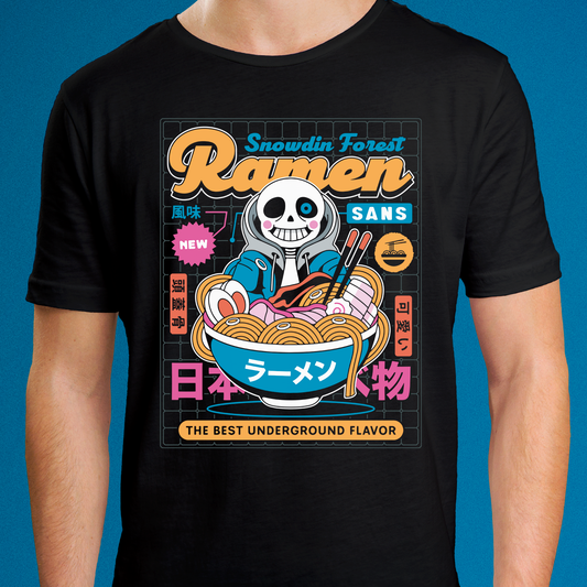 Snowdin Forest Ramen Aesthetic Unisex T-Shirt