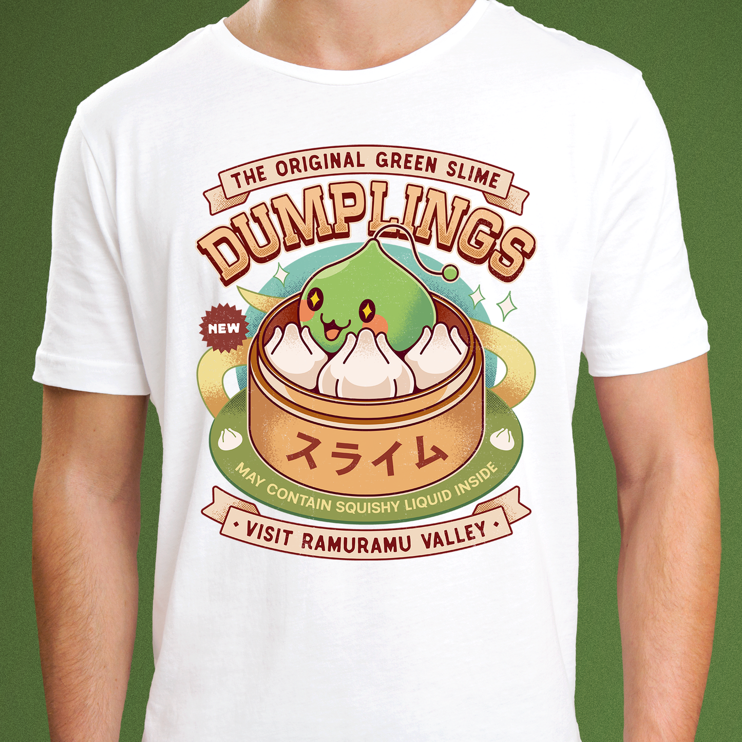 Ramuramu Valley Dumplings Vintage Unisex T-Shirt